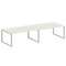 Метал Систем Переговорный стол (2 столешницы) на О-образном м/к БО.ПРГ-2.5