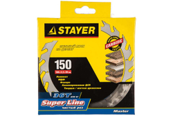 Диск пильный по дереву MASTER «SUPER-Line» (150х20 мм; 36Т) для циркулярных пил Stayer 3682-150-20-36