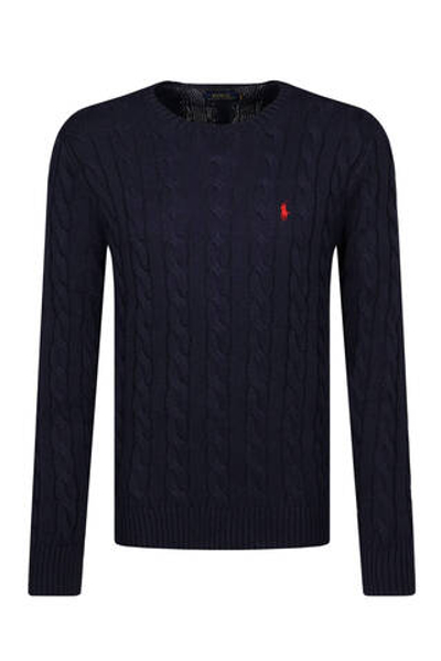 свитер POLO RALPH LAUREN - темно-синий(710775885)