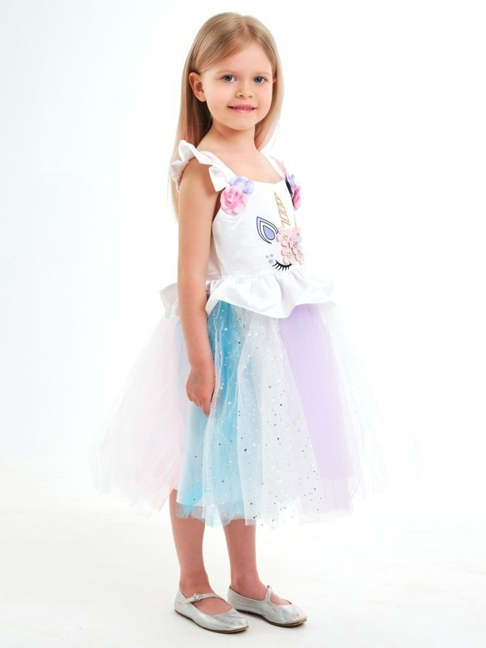 Пышное нарядное платье Единорога