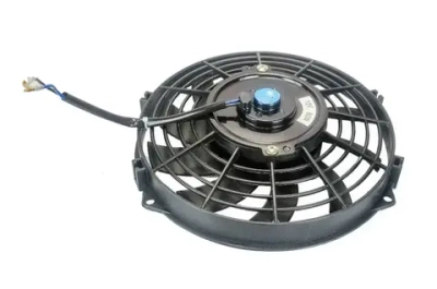 Электровентилятор 12 В, 190 мм, 80 Вт, тип В-на радиатор/нагнетание, 500 м3/час