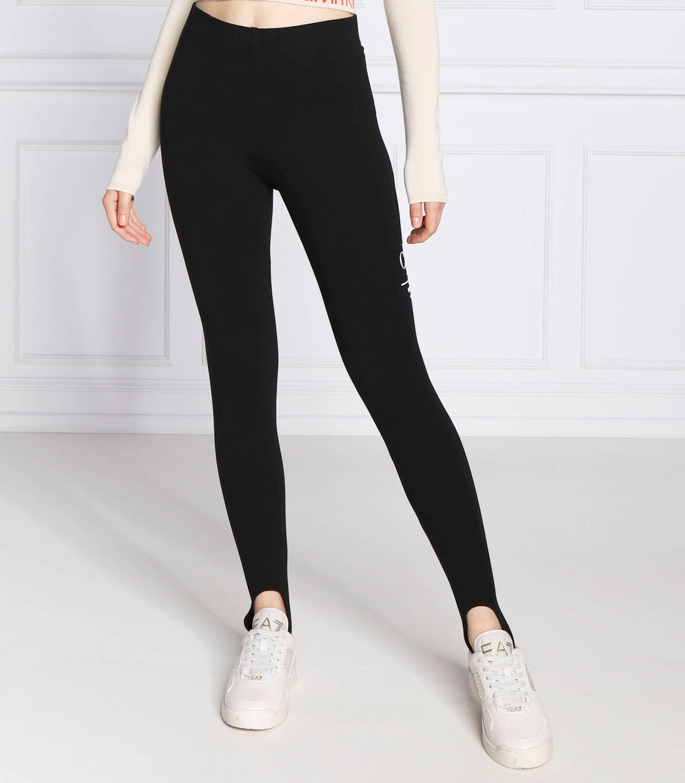 леггинсы CALVIN KLEIN JEANS - черный(J20J219744)