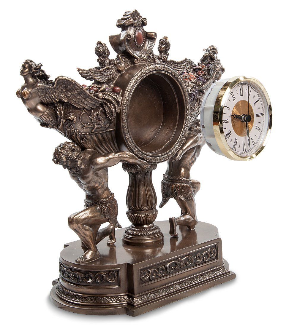 Veronese WS-618 Часы «Чаша урожая на плечах атлантов»