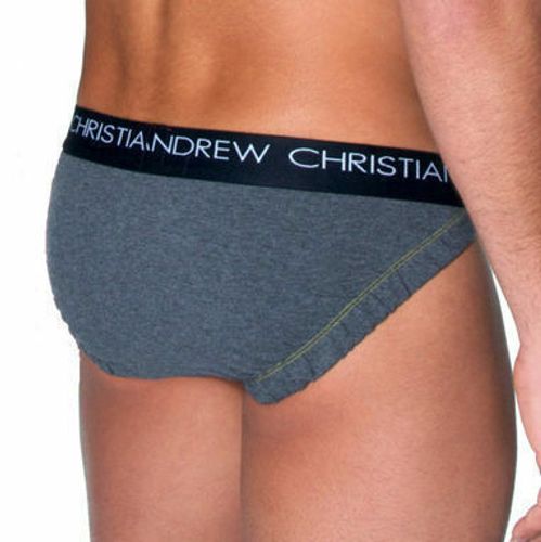 Мужские трусы слипы Andrew Christian Flashlift Brief Pro Charcoal