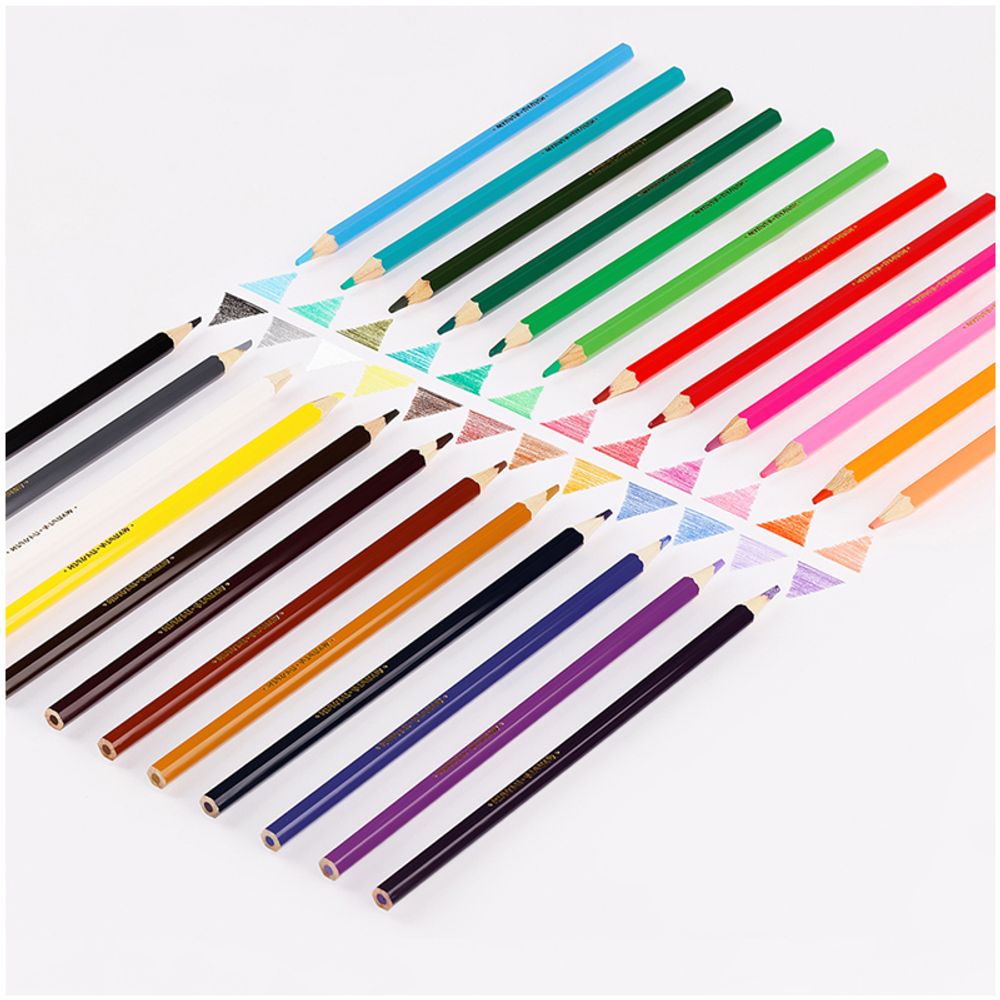 Карандаши акварельные Мульти-Пульти "Енот в Карибском море", 24цв., заточен., картон, европодвес