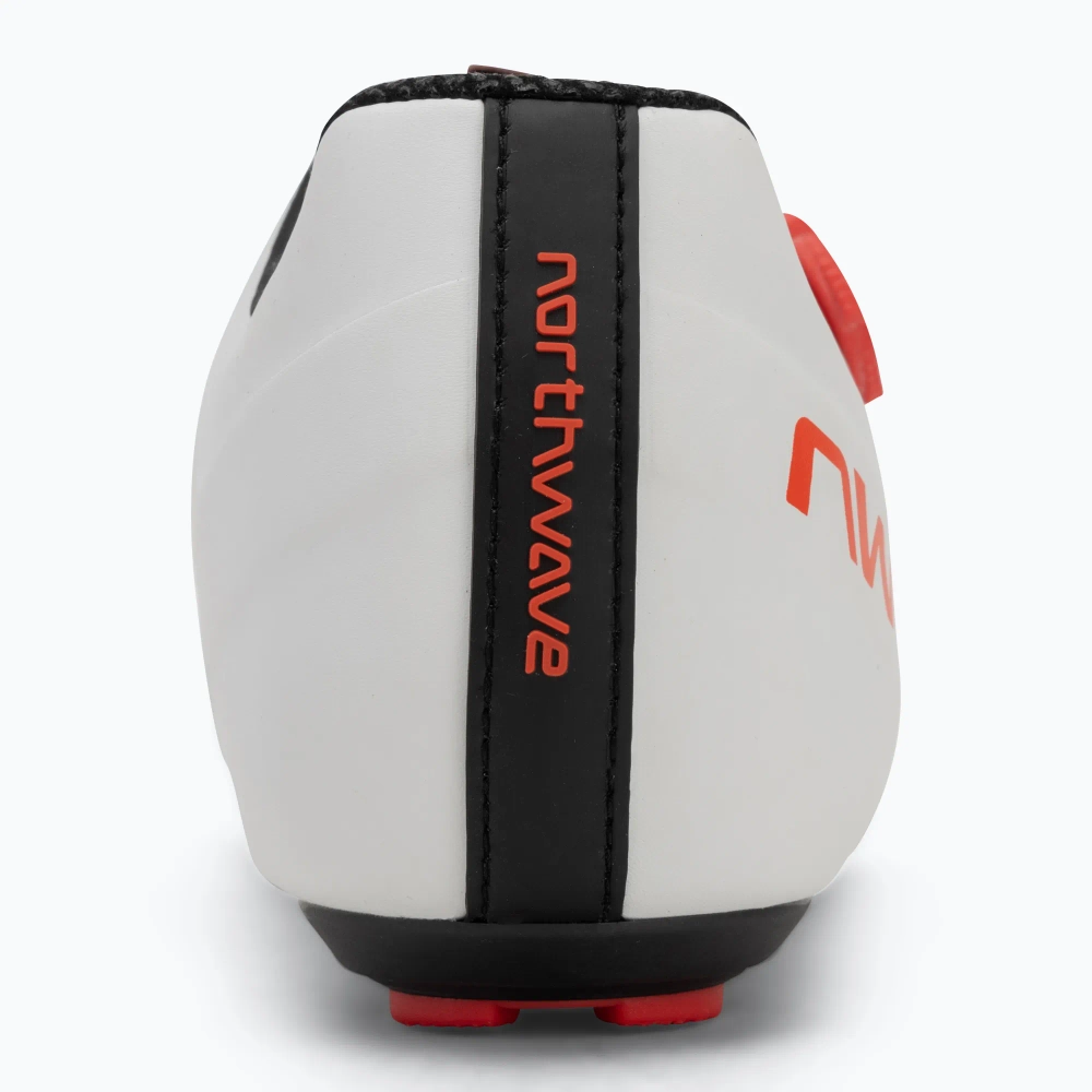 Мужские велосипедные ботинки Northwave Revolution white/red fluo