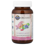 Garden of Life, Organics, мультивитамины для женщин, 60 веганских таблеток
