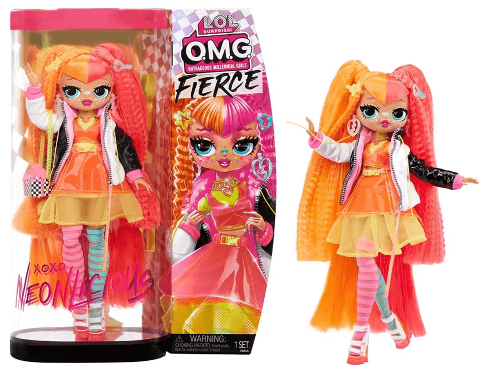 LOL  Surprise OMG Fierce Neonlicious Fashion Doll Новинка ОМГ