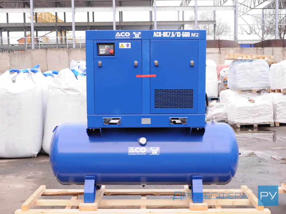 Винтовой компрессор АСО-ВК 7,5/13М2-500 BAOSI YNT46A