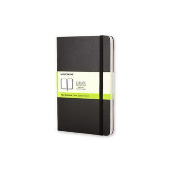 Блокнот Moleskine Classic Pocket 90x140мм 192стр нелинованный твердая обложка черный (QP012)