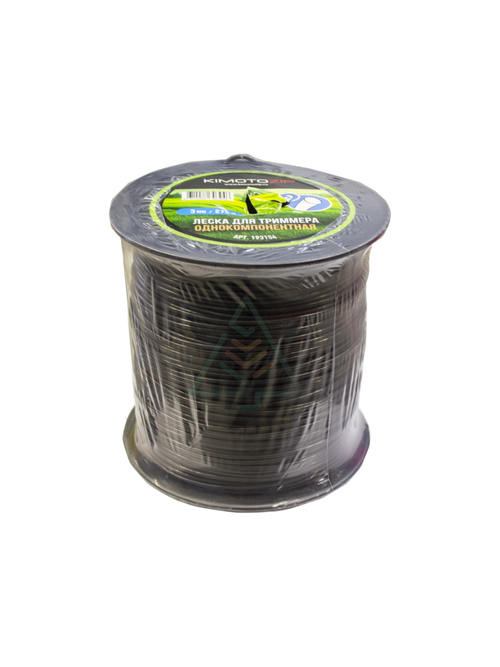 Леска для триммера 3 мм круг 279 м однокомпонентная