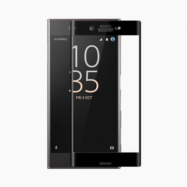 Защитное стекло 3D для Sony XZ1 (Черное)