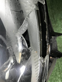 Битая Фара правая VW Tiguan 1 (2011-2018) ксенон