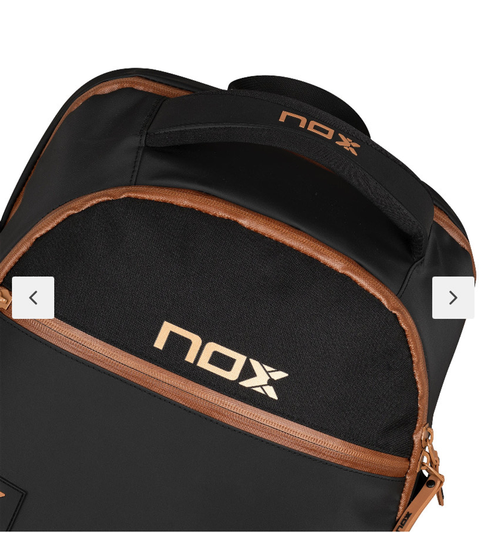 NOX MOCHILA OPEN SERIES BLACK/BROWN