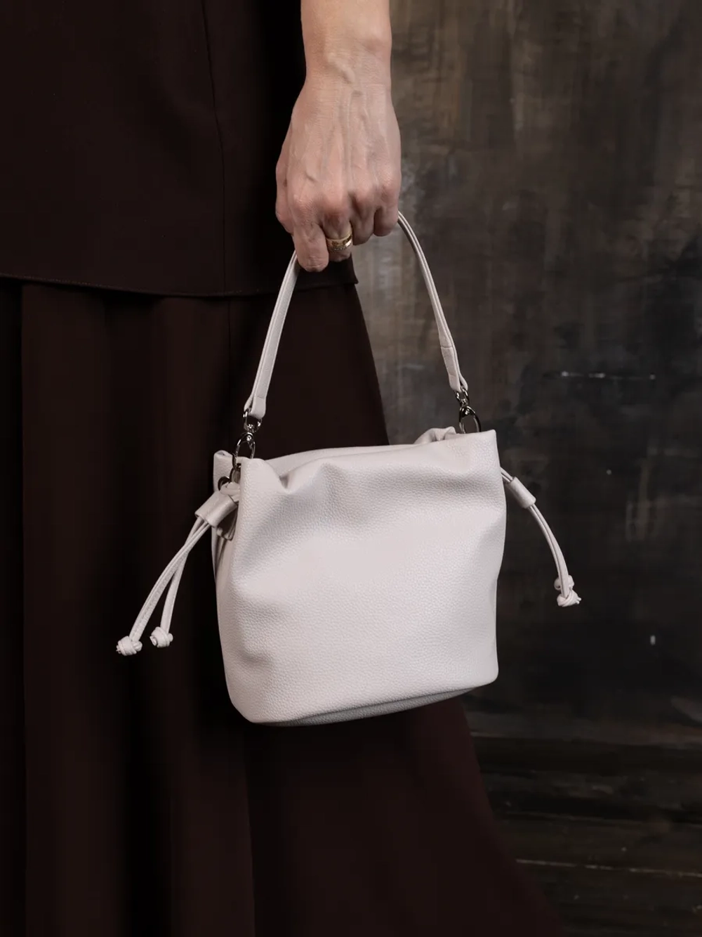 Сумка через плечо маленькая кисет