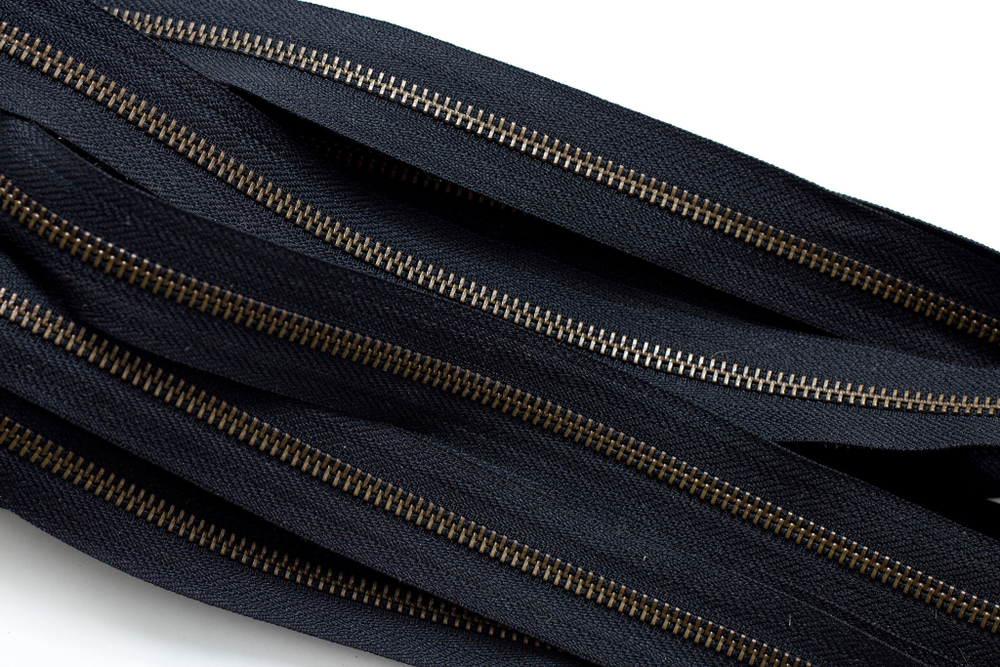 Молния рулонная YKK тип 5 - черный цв.