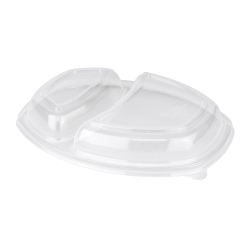 Крышки к овальным контейнерам СпК-257, 2-х секц. (300 шт)