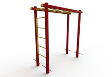 Рукоход П-образный арт. SP РУКВ3