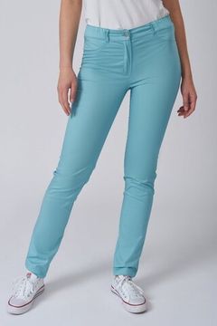 Брюки женские М403 (классик-стрейч/голубой 427)