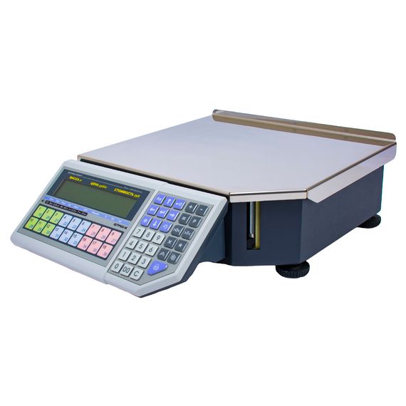 Весы с печатью этикеток ШТРИХ-ПРИНТ ФI 15-2.5 Д2И1 (v.4.5) (2Мб) (ГОСТ OIML R76-1-2011)