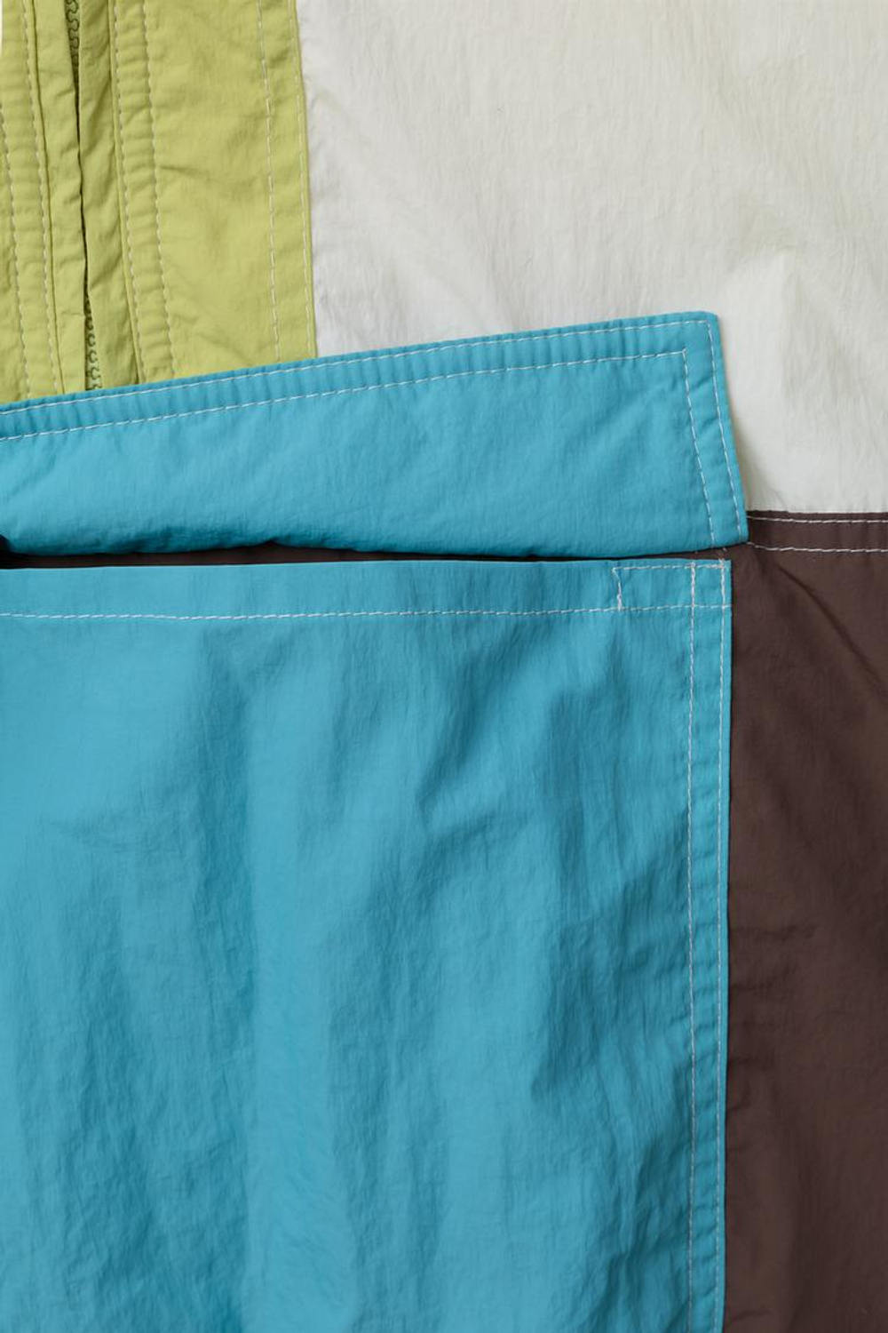 ZARA ДОЖДЕВИК-КЕНГУРУ КОЛОРБЛОК, СИНИЙ