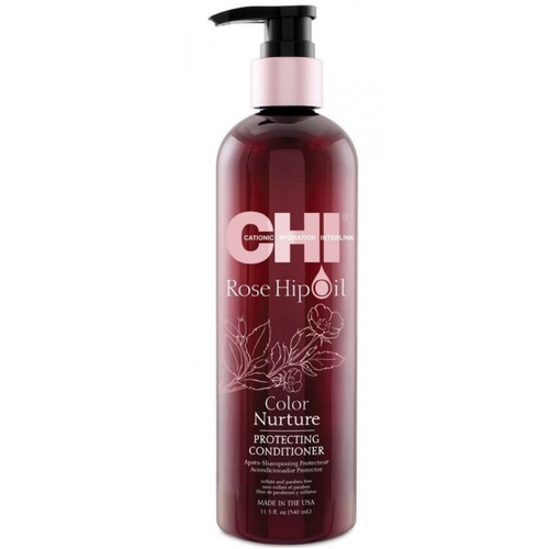 CHI Rose Hip Oil Кондиционер Поддержание цвета с маслом дикой розы, 340 мл