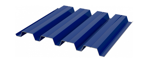 Профнастил Н-60 с полимерным покрытием 0.45 мм Цена за м²