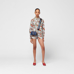 СУМКА MARC JACOBS LOGO STRAP SNAPSHOT NEW BLUE SEA MULTI