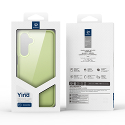 Прозрачный матовый чехол зеленого цвета (Lime Green) для Samsung Galaxy A26 5G, серия Yind Series от Dux Ducis