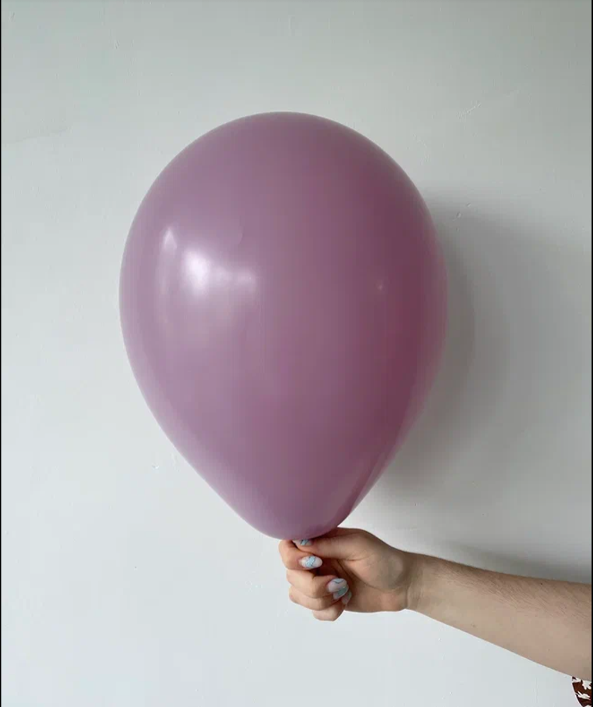 S Шар пастель 12" / 30 см Лаванда (150) ретро (БГ-17)