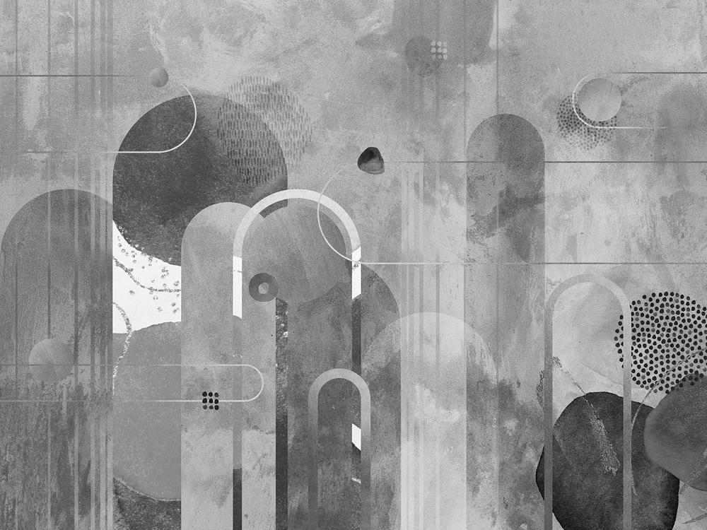 Дизайнерские обои Wall Street Deco