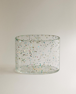 Zara Home стакан для ванной комнаты, смола