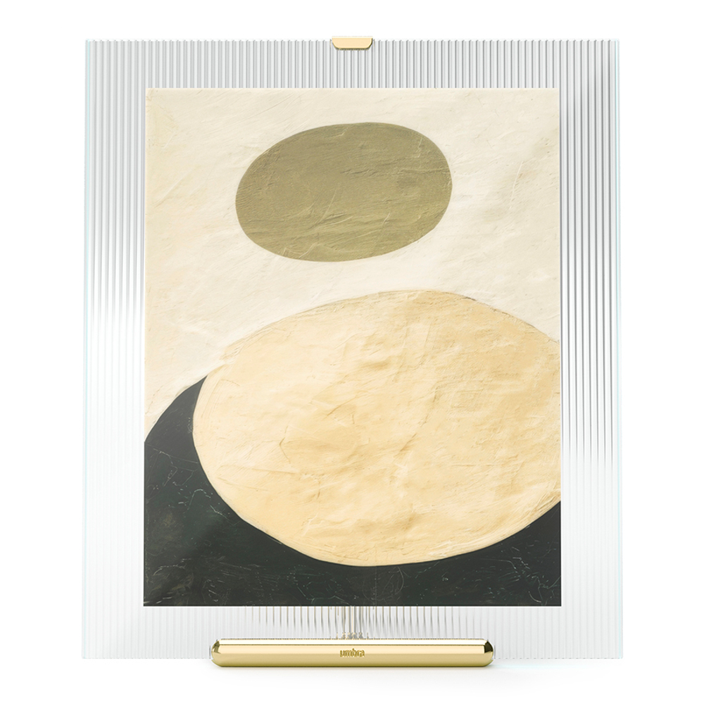 Фоторамка flute, 26х30 см, латунь