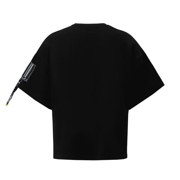 Футболка Sequence Black Kimono черная - фото 7