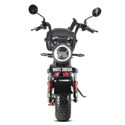 Электроскутер WHITE SIBERIA MINI R 2.0 1200W BLACK