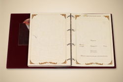 Родословная книга Элитная (кожа с тиснением)