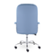 Кресло СН-277 Бостон В Айс хром S-0420 (светло-голубой)