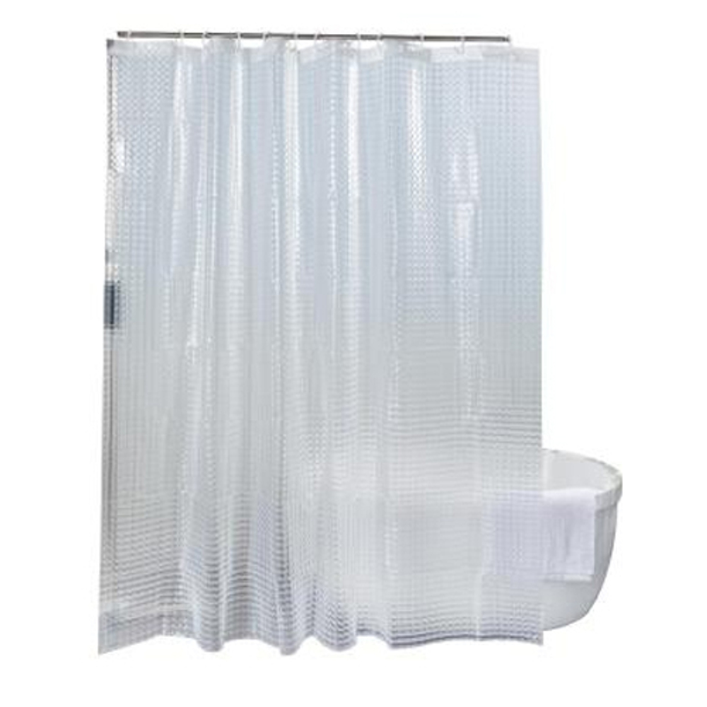 Штора для ванной 180*180см ПЭВА, BZ-10024WH