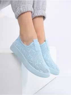 Слипоны летние текстильные