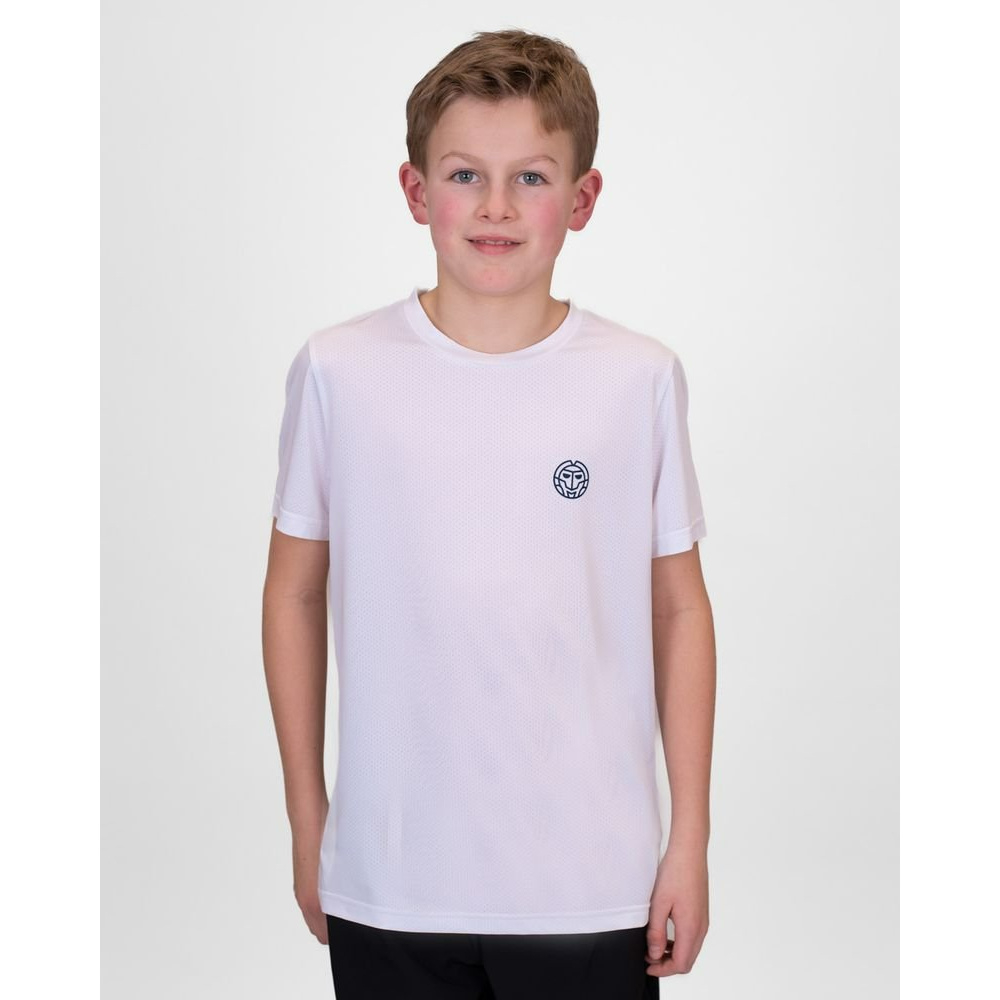 ОДЕЖДА ДЛЯ ТЕННИСА Мальчики, Футболка BIDI BADU CREW JUNIOR TEE .