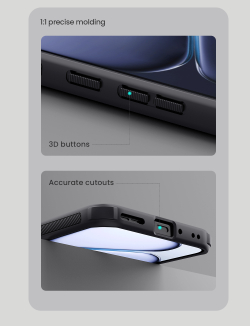 Чехол противоударный для OnePlus 15R и Ace 6, 6T, серия Super Frosted Shield Pro от Nillkin