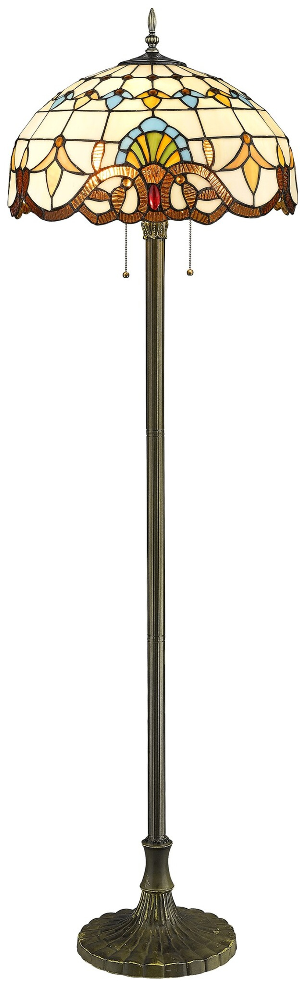 Лампа напольная Velante Tiffany 830-805-02