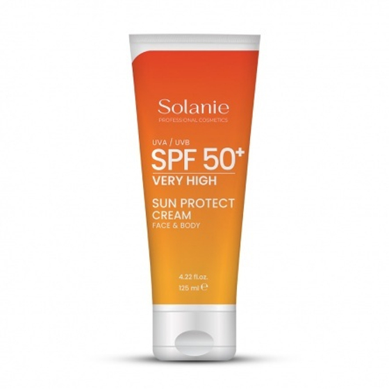 Солнцезащитный крем для лица и тела SPF50 SO FINE Sun protect cream face & body, 125 мл