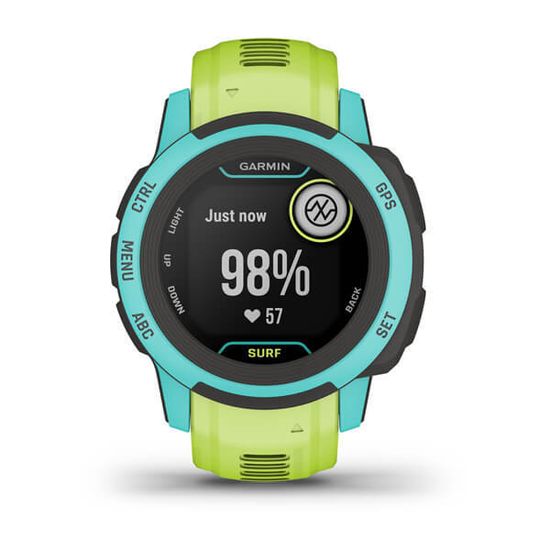 Спортивные прочные часы Garmin Instinct 2S, Surf Edition, Waikiki, 010-02563-02
