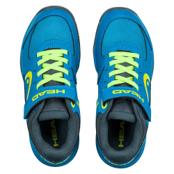 детские Кроссовки теннисные Head Sprint Velcro 3.0 Kids - blue/yellow