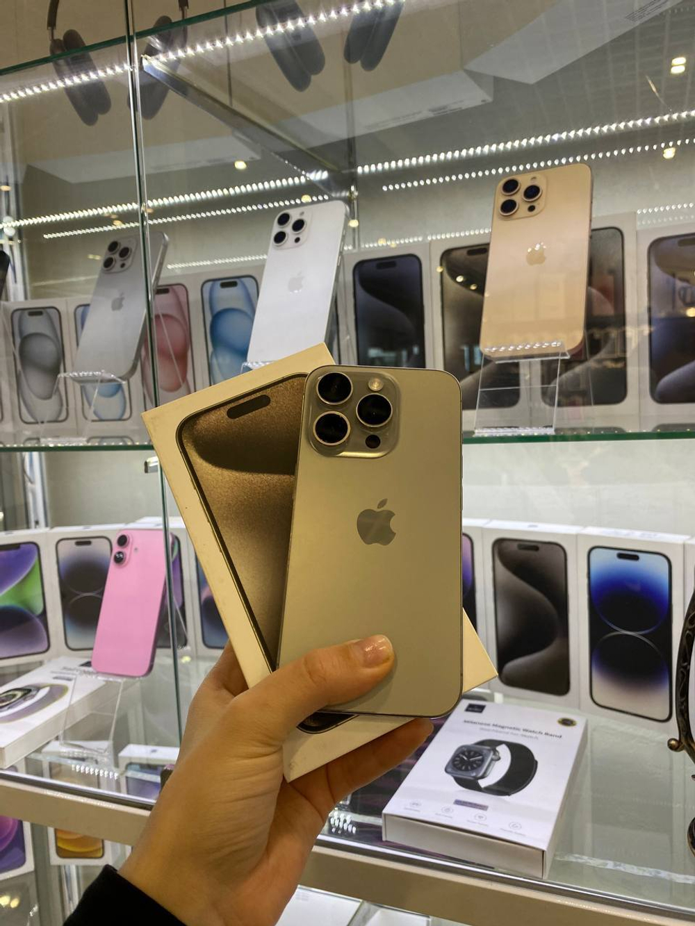 Apple iPhone 15 Pro 256Gb Natural Titanium Б/У