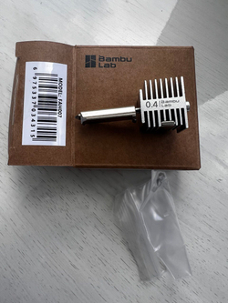 Хотэнд с соплом 0,4 мм из нержавеющей стали для 3Д принтера Bambu Lab A1/A1 mini (FAH007)