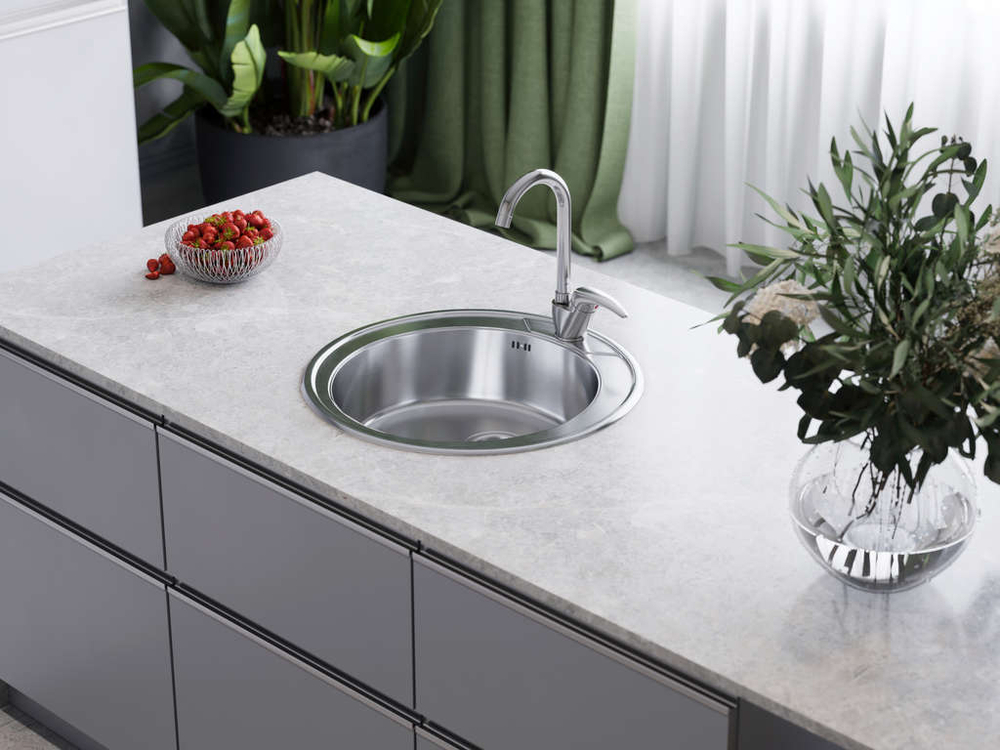 Мойка Omoikiri Asida 51-IN нерж. сталь | Нержавеющая сталь