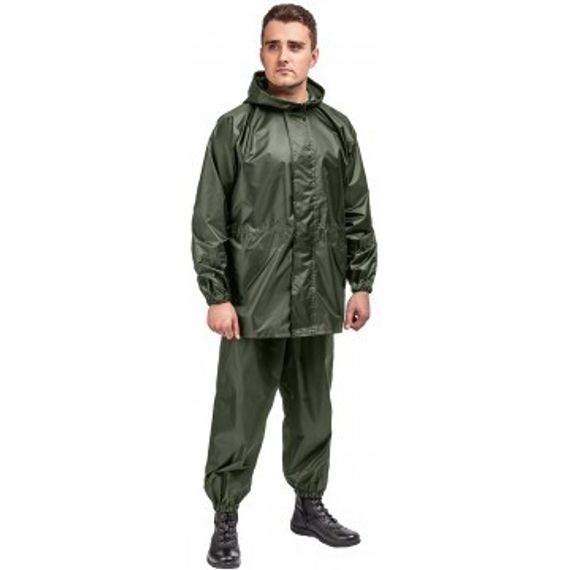 Костюм ветровлагозащитный Helios Походный р. 56 зеленый