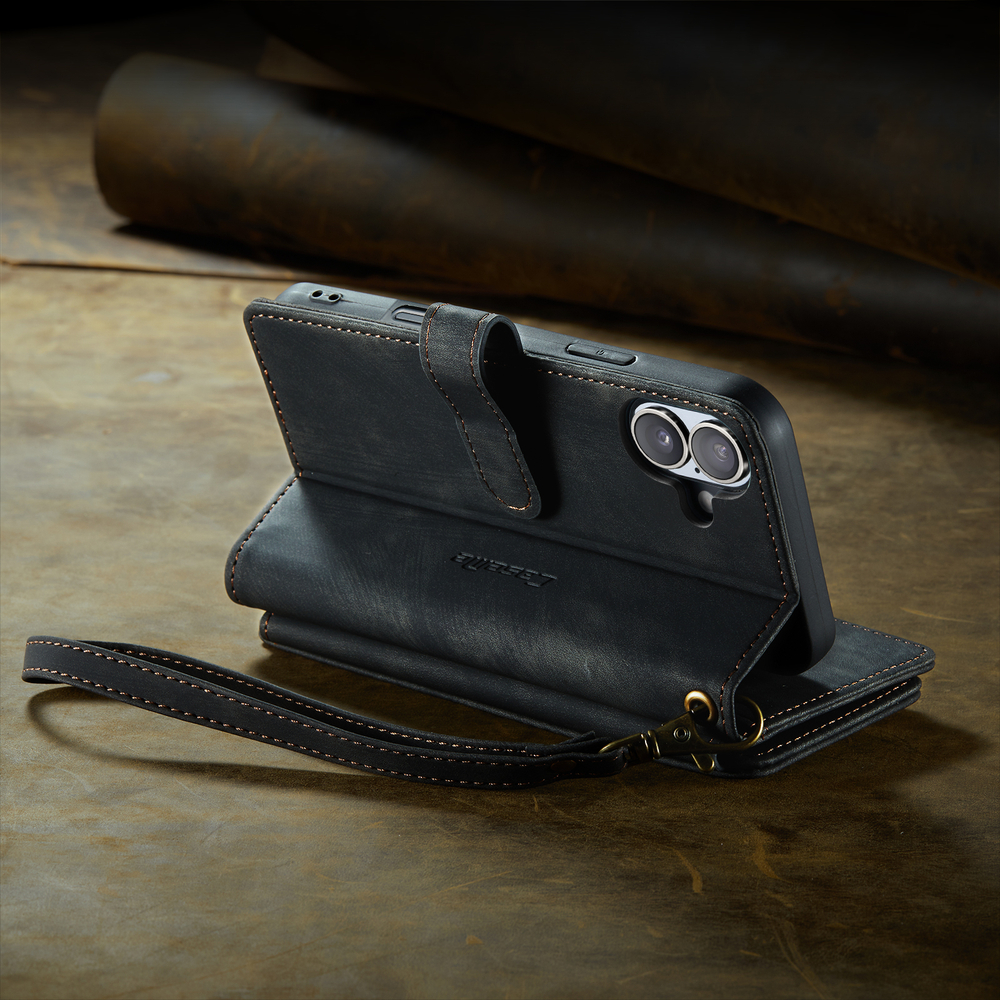 Многофункциональный чехол-кошелек CaseMe 3 in 1 Matte Wallet для iPhone 17